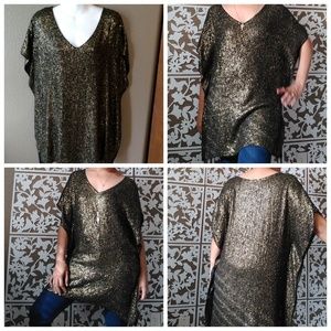 NWT Renzo + kai Sparkle Tunic (fits like a Medium)